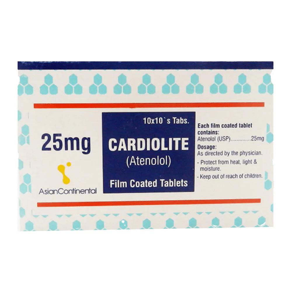 Cardiolite 25mg Tablets (1s)