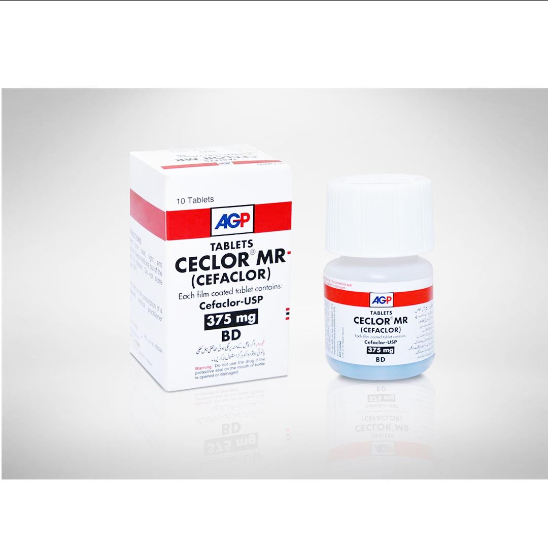 Ceclor MR 375MGBD Tablets