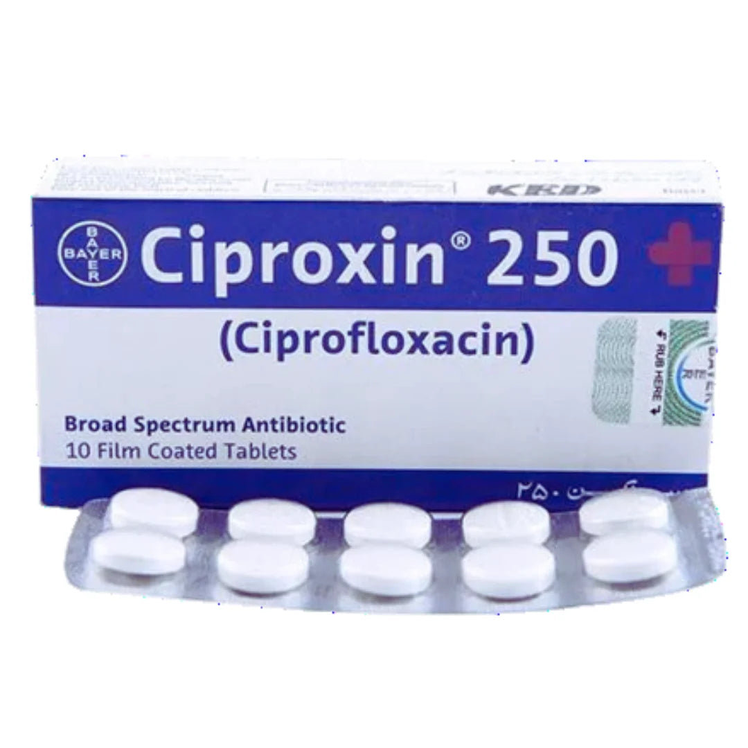 Ciproxin 250mg Tablets