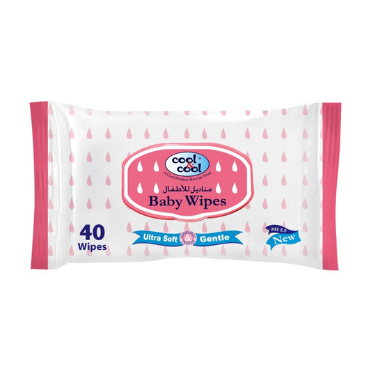 C&C Baby Wipes 40 Wipes