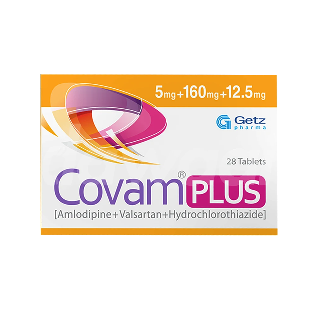 Covam Plus 5/ 160/12.5mg Tablets