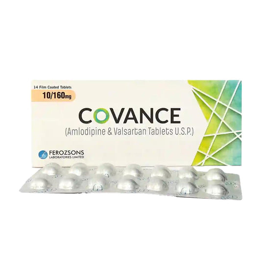 Covance 10/160mg Tablets