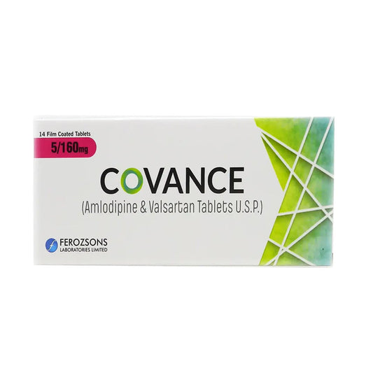 Covance 5/160mg Tablets