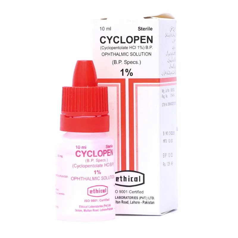 Cyclopen 1% E. 10ml Drops