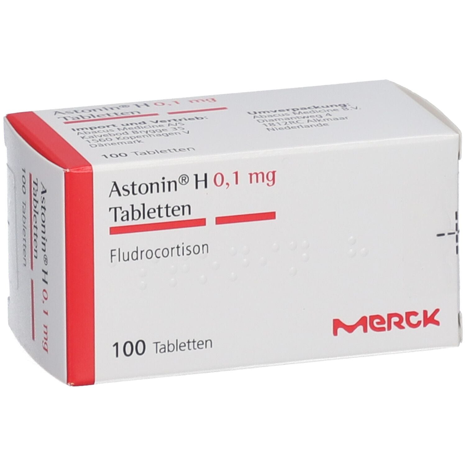 ASTONIN-H 100TAB 0.1mg