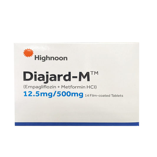 Diajard M 12.5/500mg Tablets