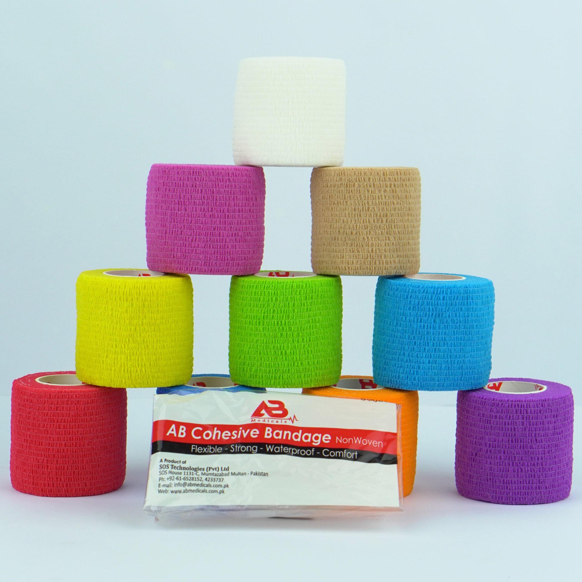 Cohesive Bandage All Colours