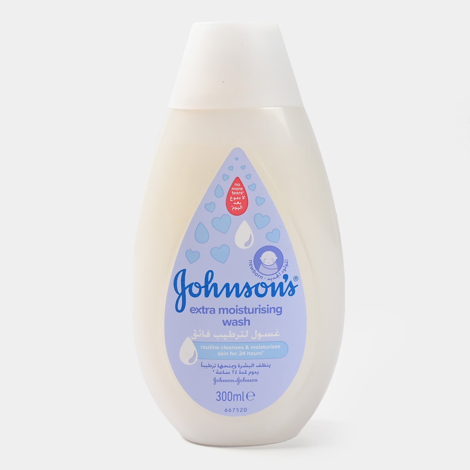 Johnsons Extra Moisturising Wash 300ml