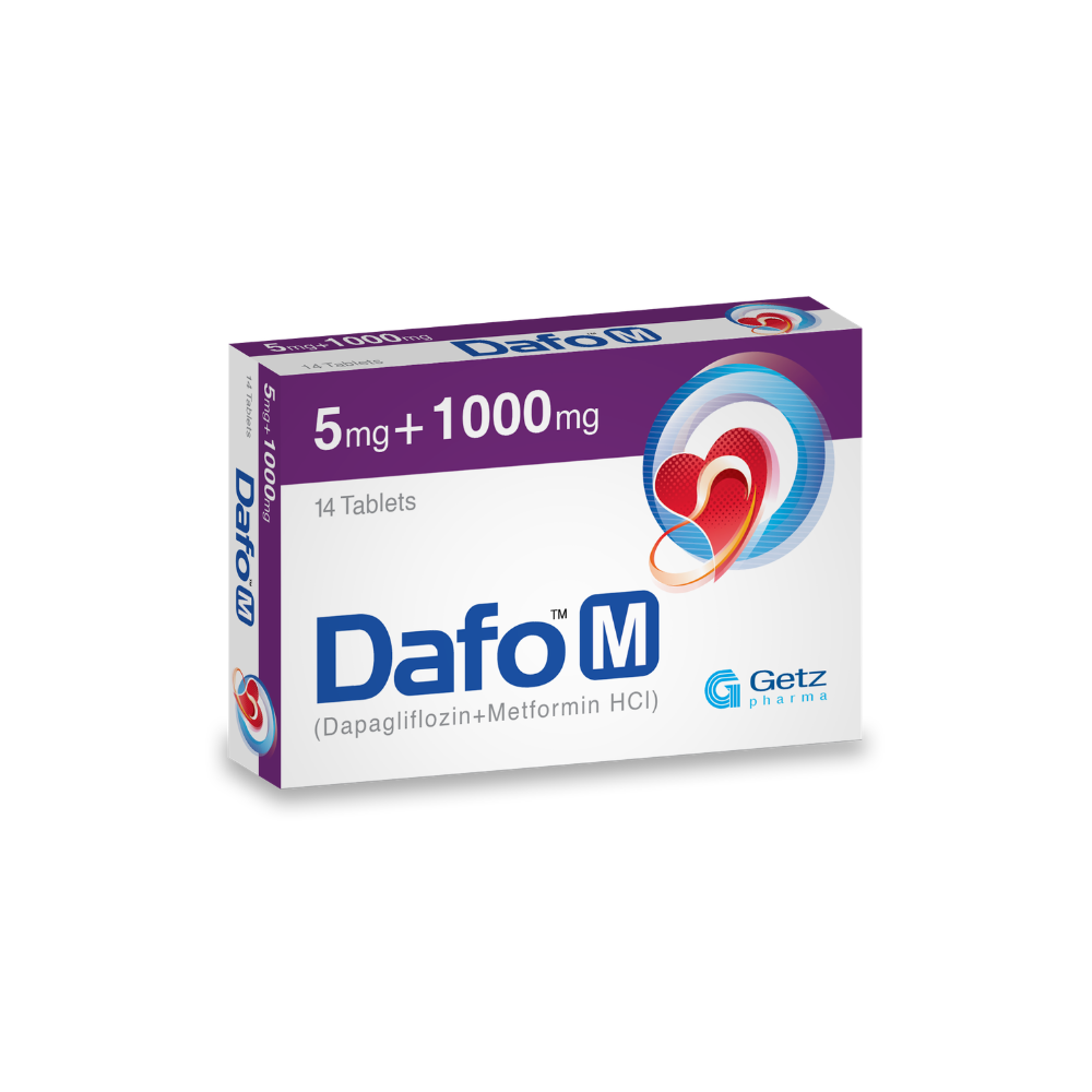 Dafo M 5/1000mg Tablets