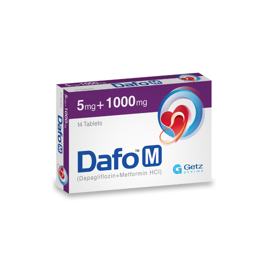 Dafo M 5/1000mg Tablets