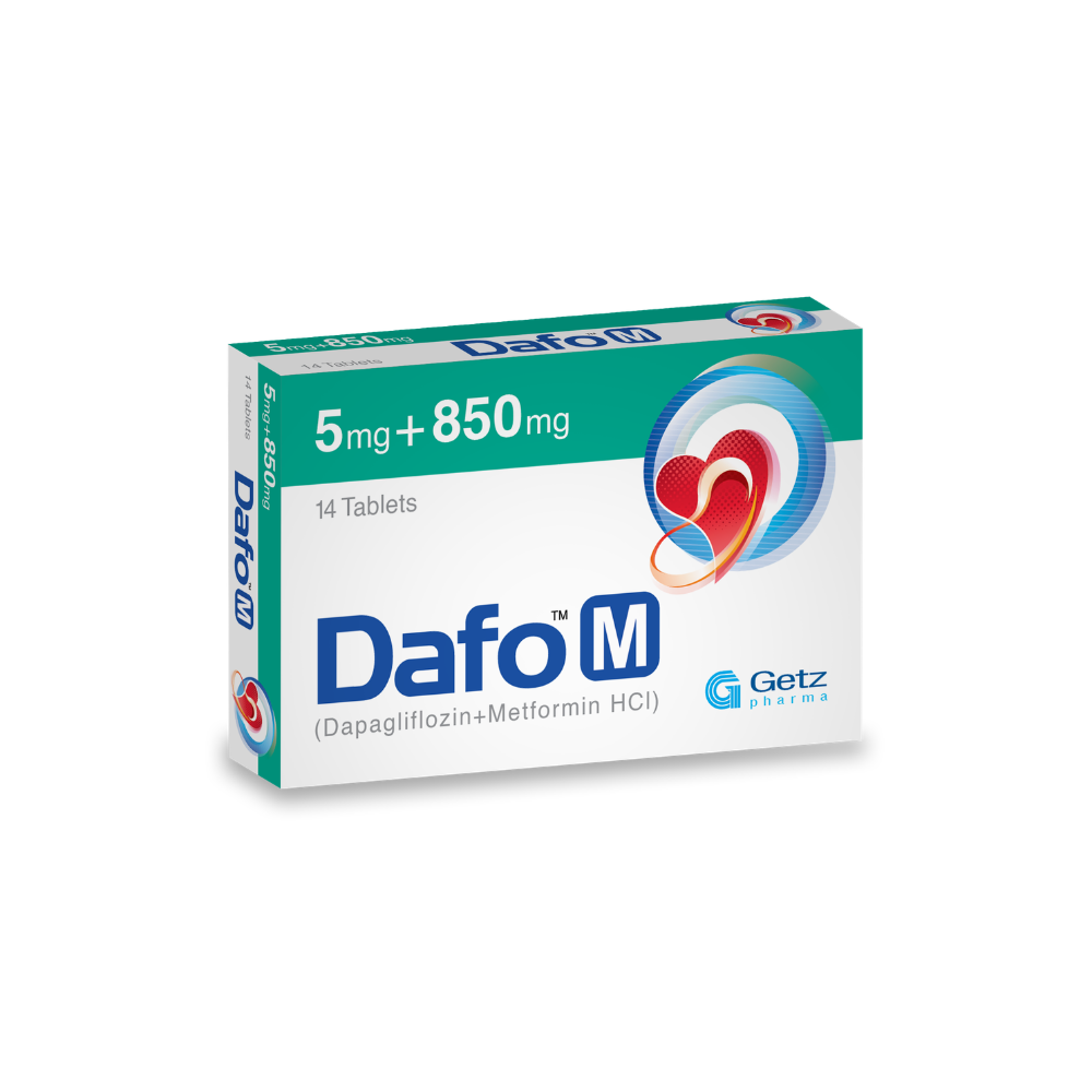 Dafo M 5/850mg Tablets