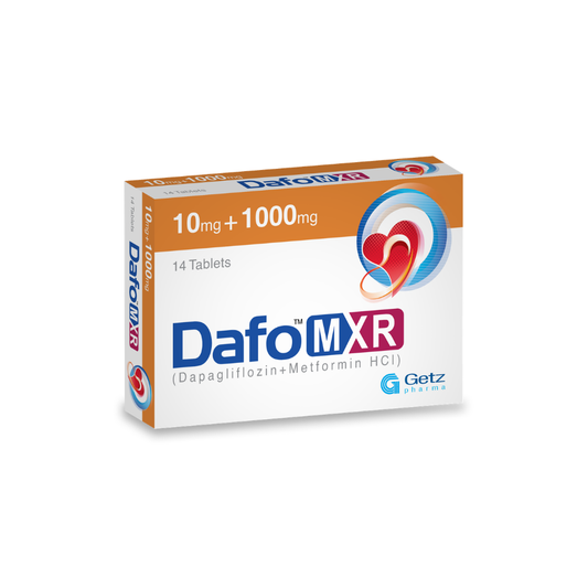 Dafo M XR 10/1000mg Tablets