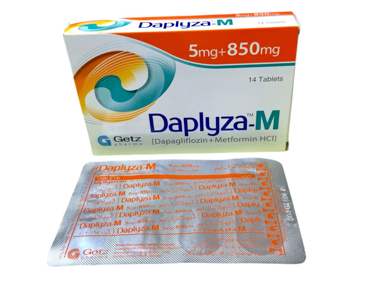 Daplyza M 5/850mg Tablets