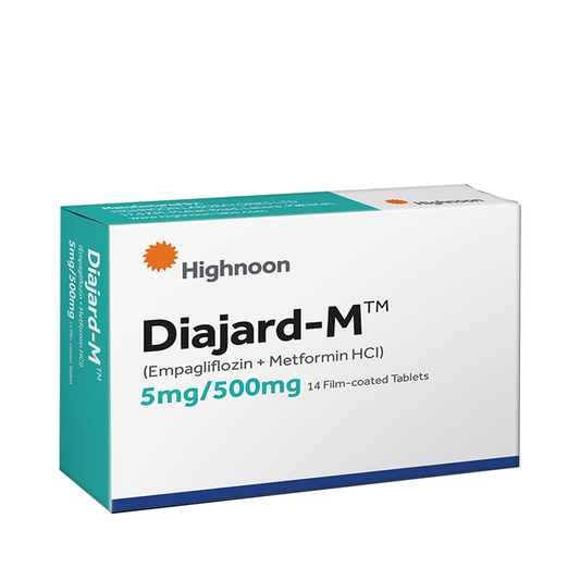 Diajard M 5/500mg Tablets