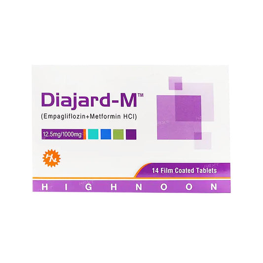 Diajard M 12.5/1000mg Tablets