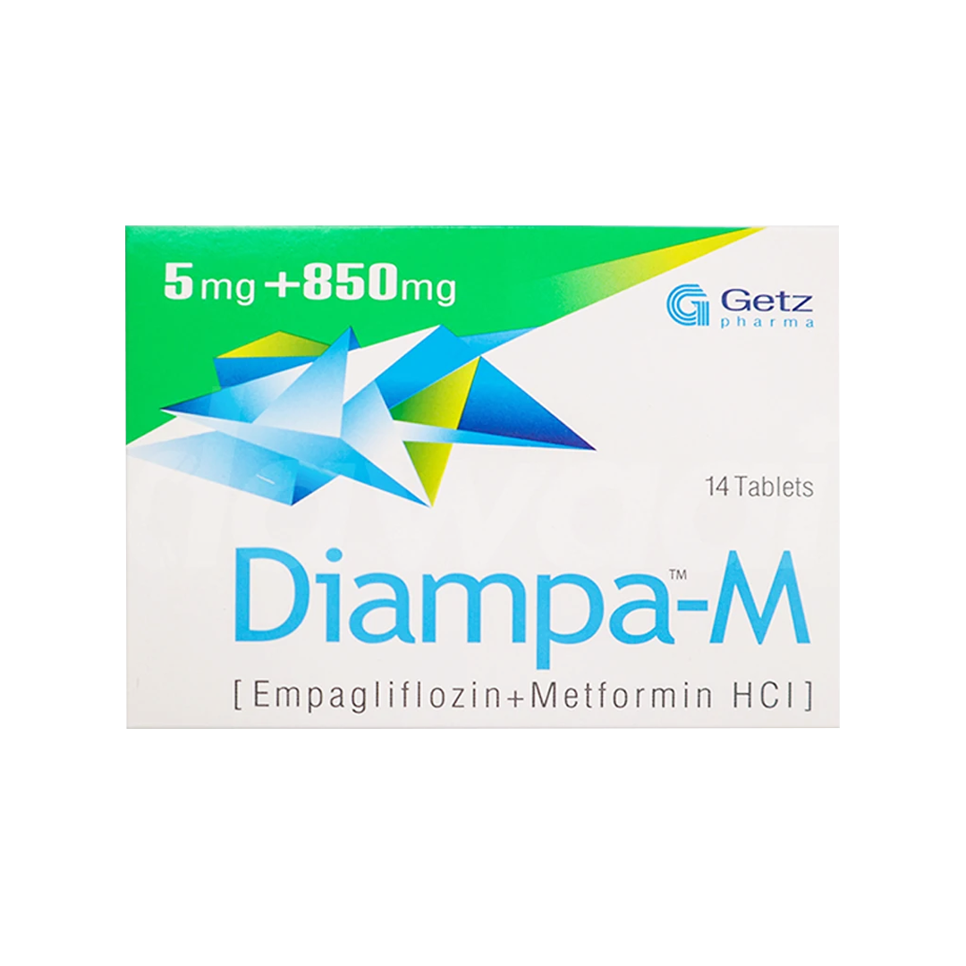 Diampa M 5/850mg Tablets