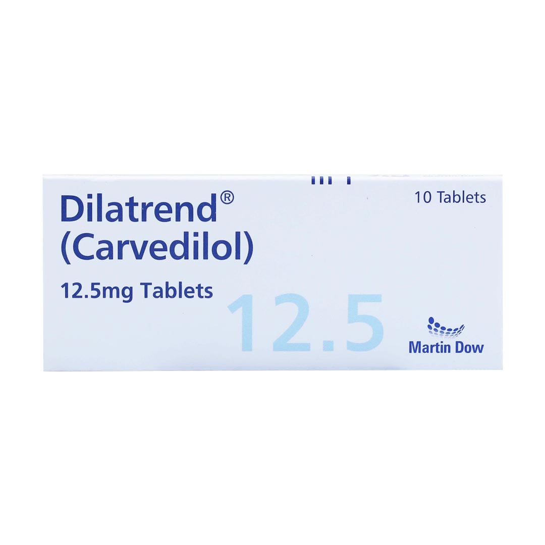 Dilatrend 12.5mg Tablets