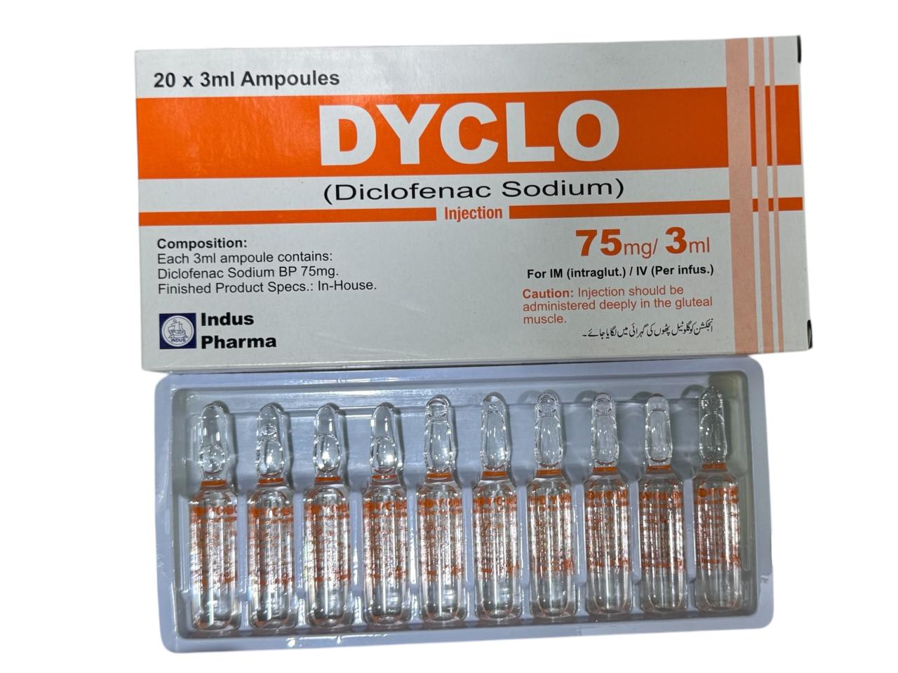 Dyclo 75mg Injection