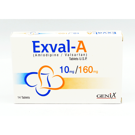 Exval A 10/160mg Tablets