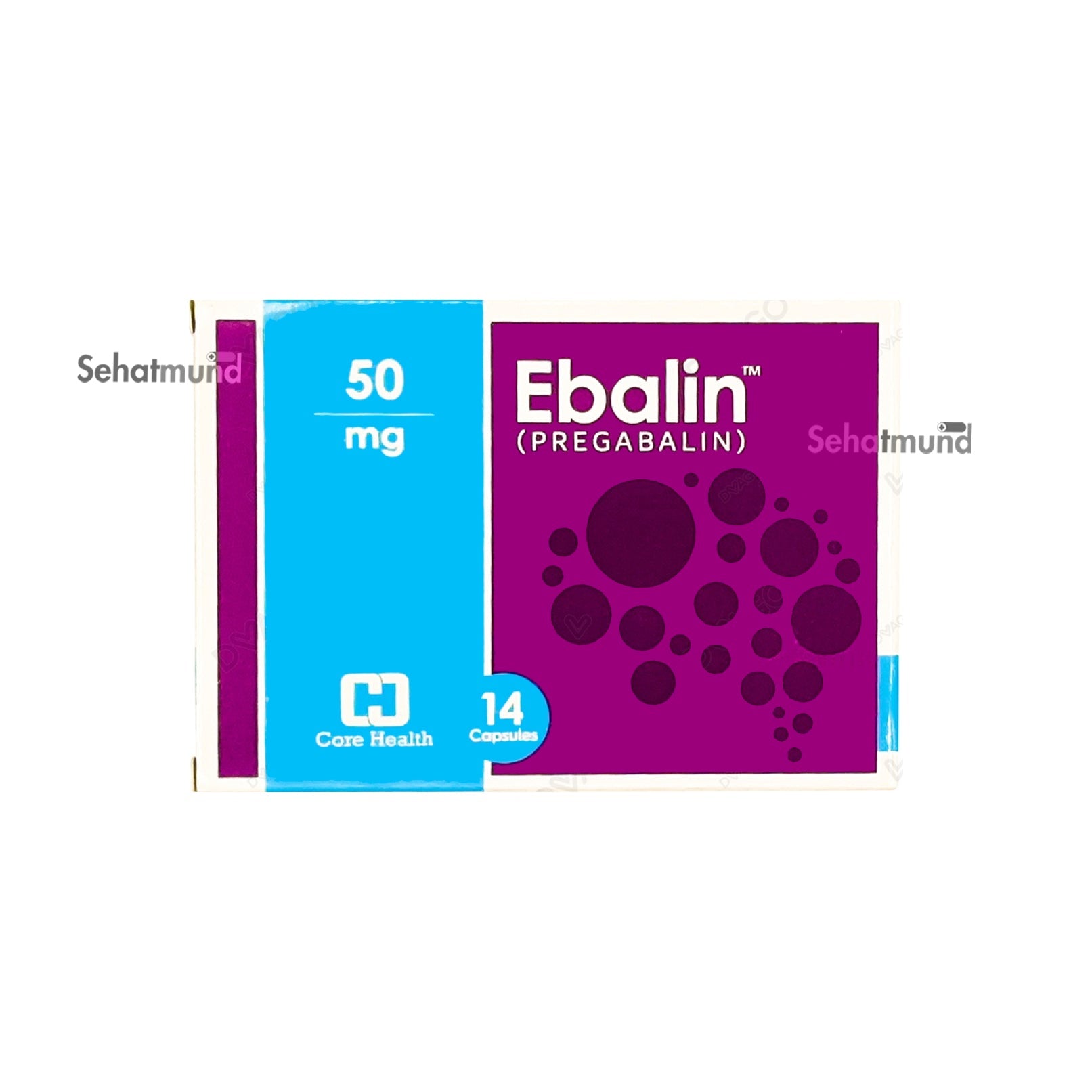 Ebalin 50mg Capsules