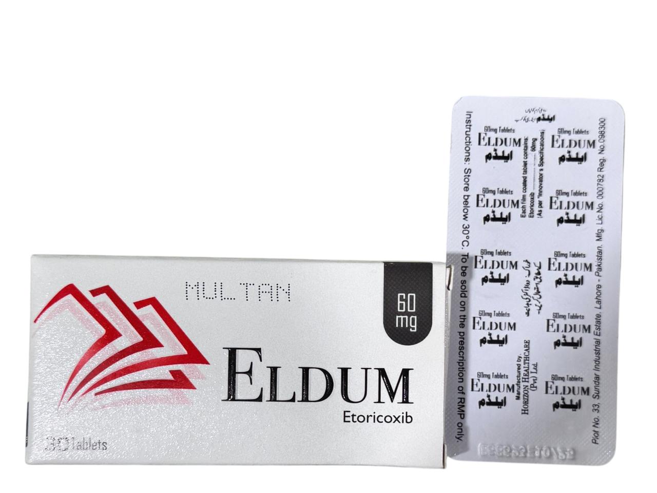 Eldum 60mg Tablets
