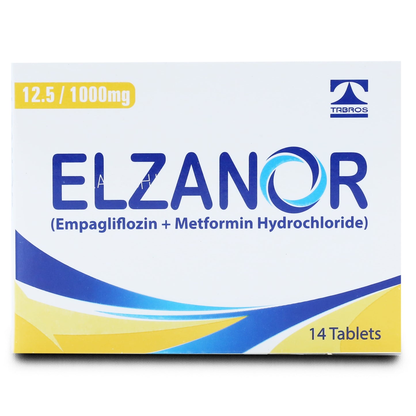 Elzanor Txr 12.5/ 2.5/1000mg Tablets