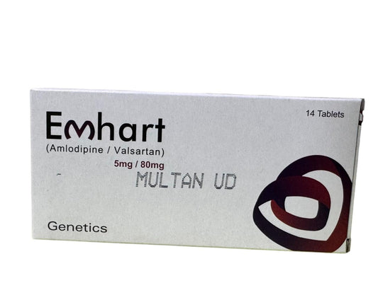 Emhart 5/80mg Tablets