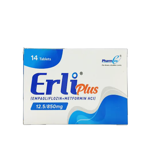 Erli Plus 12.5/850mg Tablets