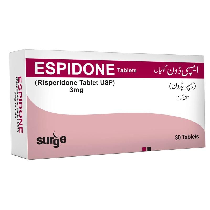Espidone Stk 3mg Tablets