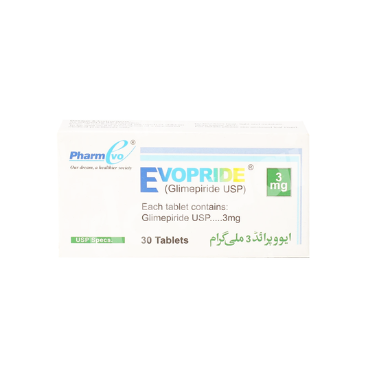 Evopride 30TABS (NEW) 3mg