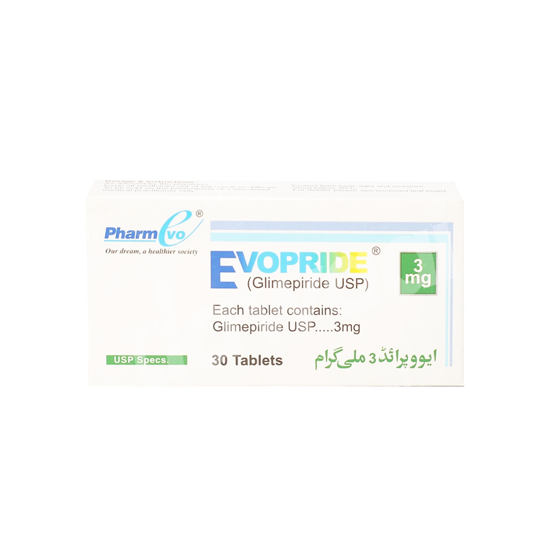 Evopride 3mg Tablets