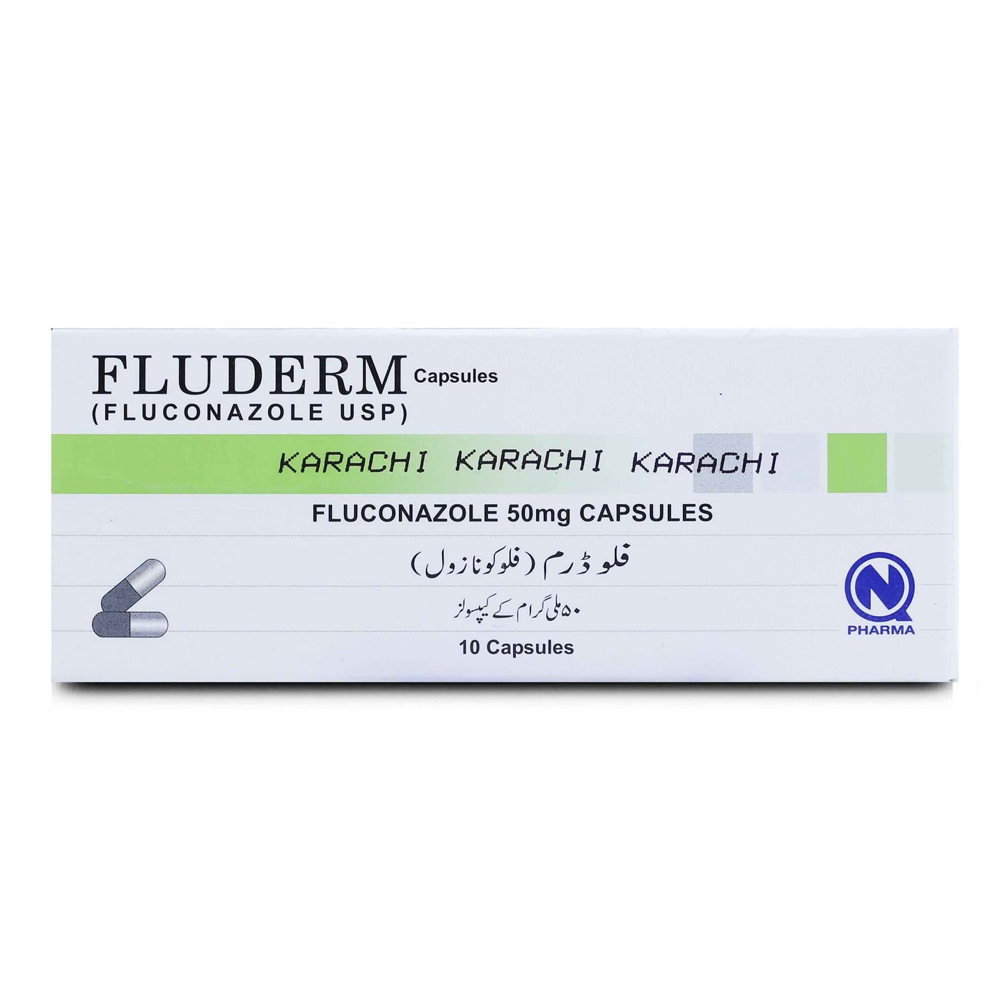 Fluderm 50mg Capsules