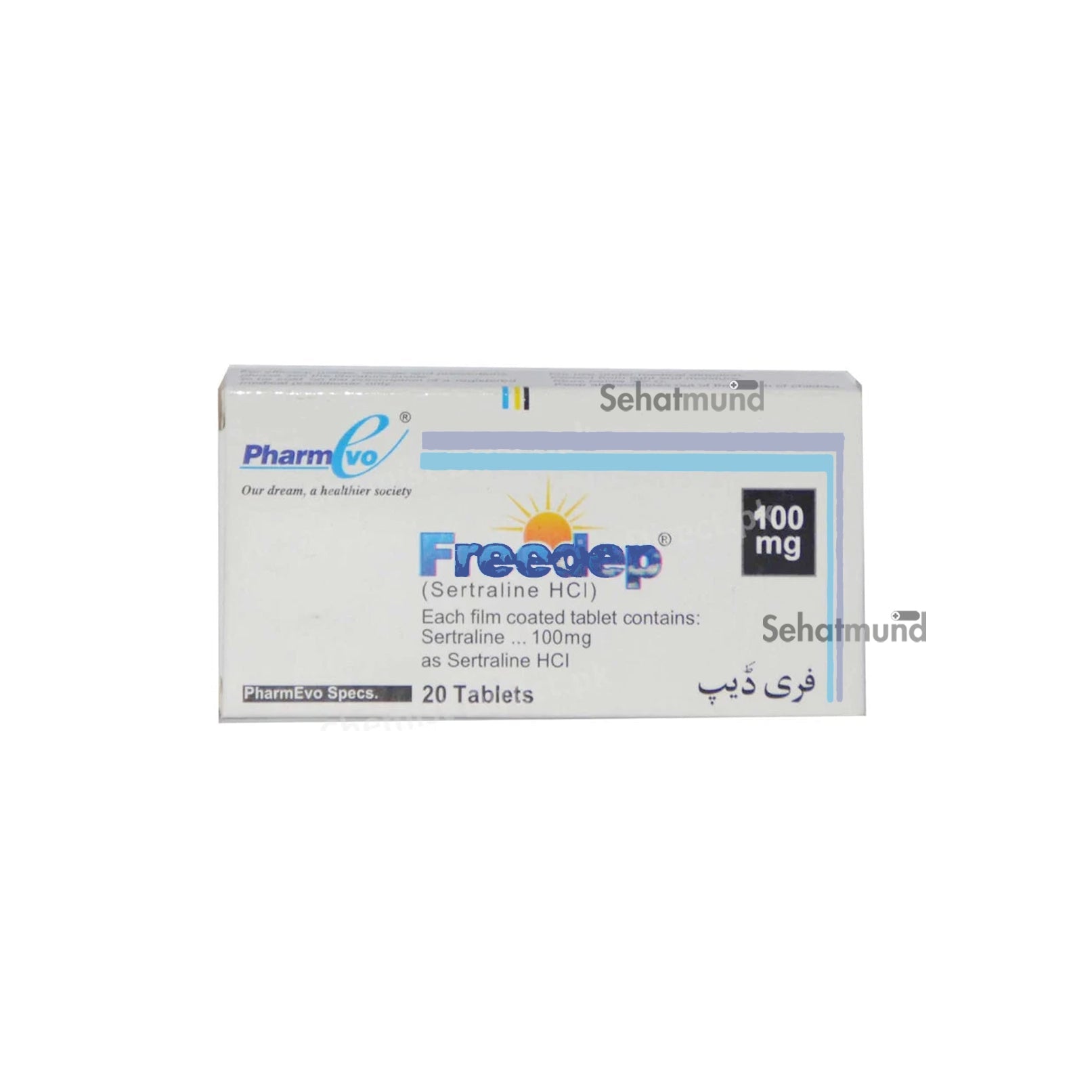 Freedep 100mg Tablets