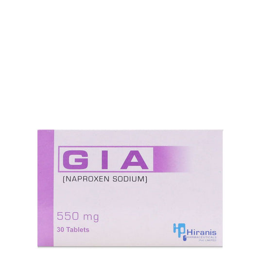 Gia 550mg Tablets