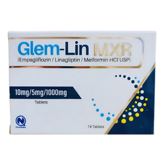 Glem Lin Mxr 10/ 5/1000mg Tablets