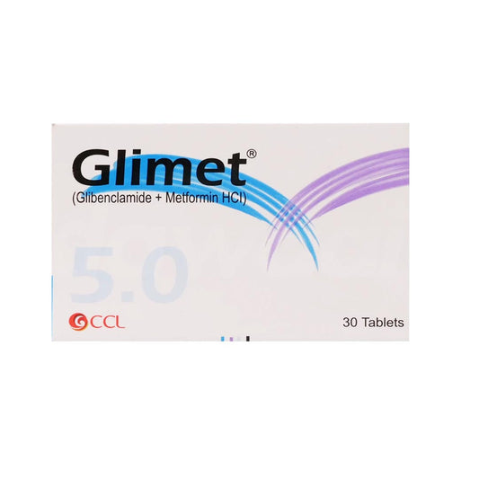 Glimet 5.0mg Tablets
