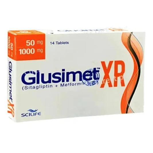 Glusimet XR 50/1000mg Tablets