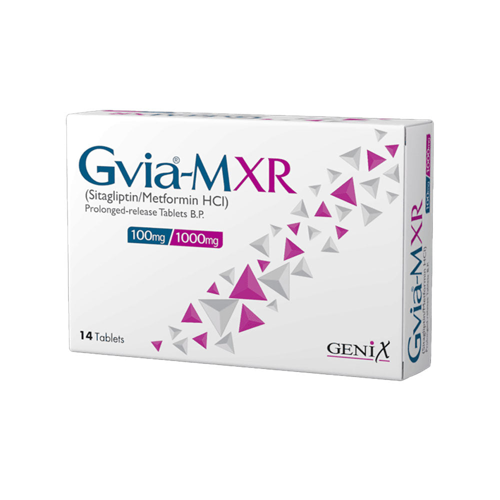 Gvia M XR 100/1000mg