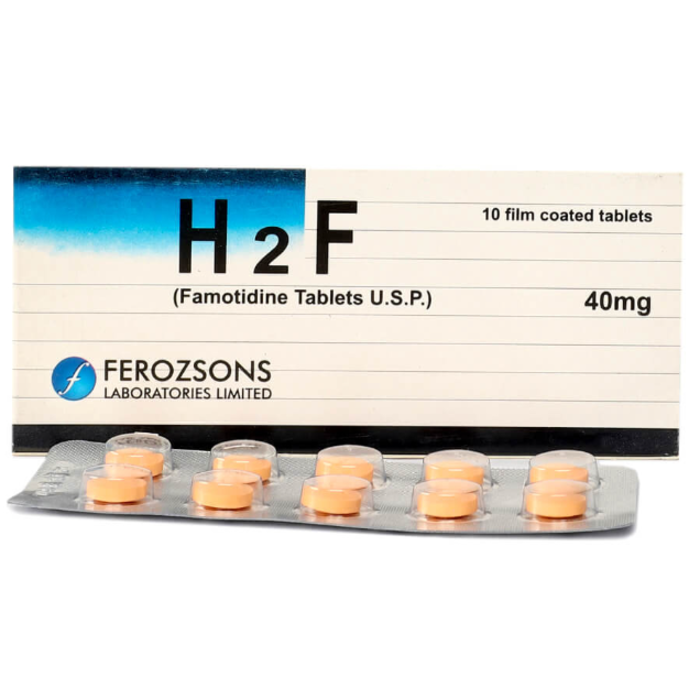 H 2 F 40mg Tablets