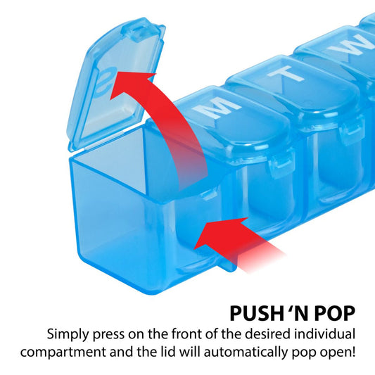 67370 Pill Box Push N Pop