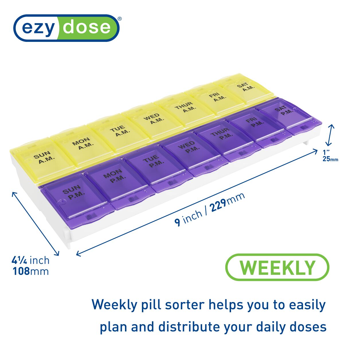 Ezy Dose AM PM Locking 67828
