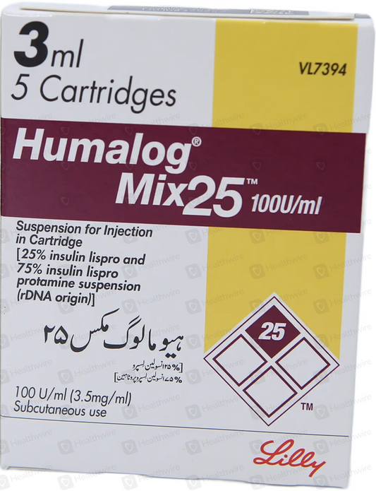 Humalog Kwikpen Mix 25