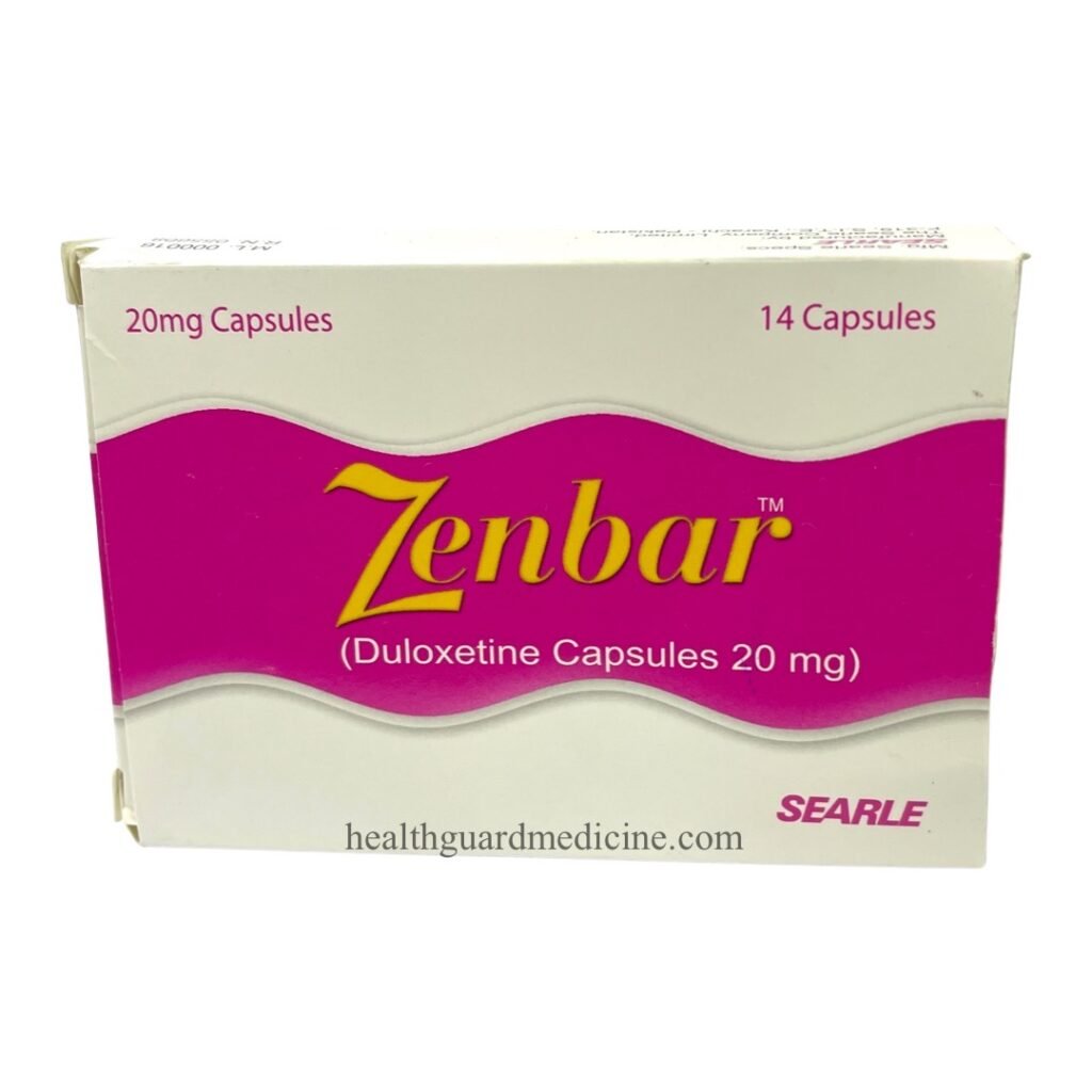 Zenbar 20mg Capsules