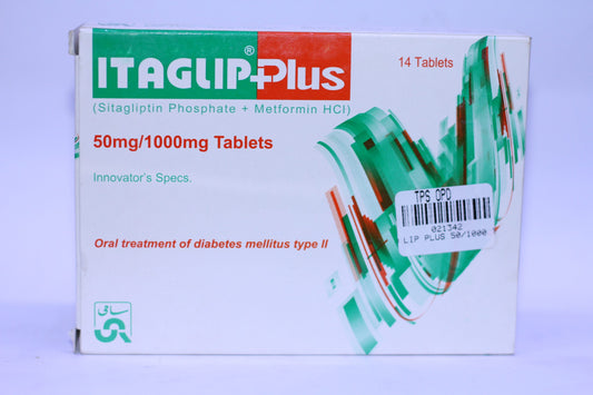 Itaglip Plus 50/1000mg Tablets