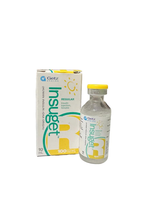 Insuget R /ML 100iu Injection