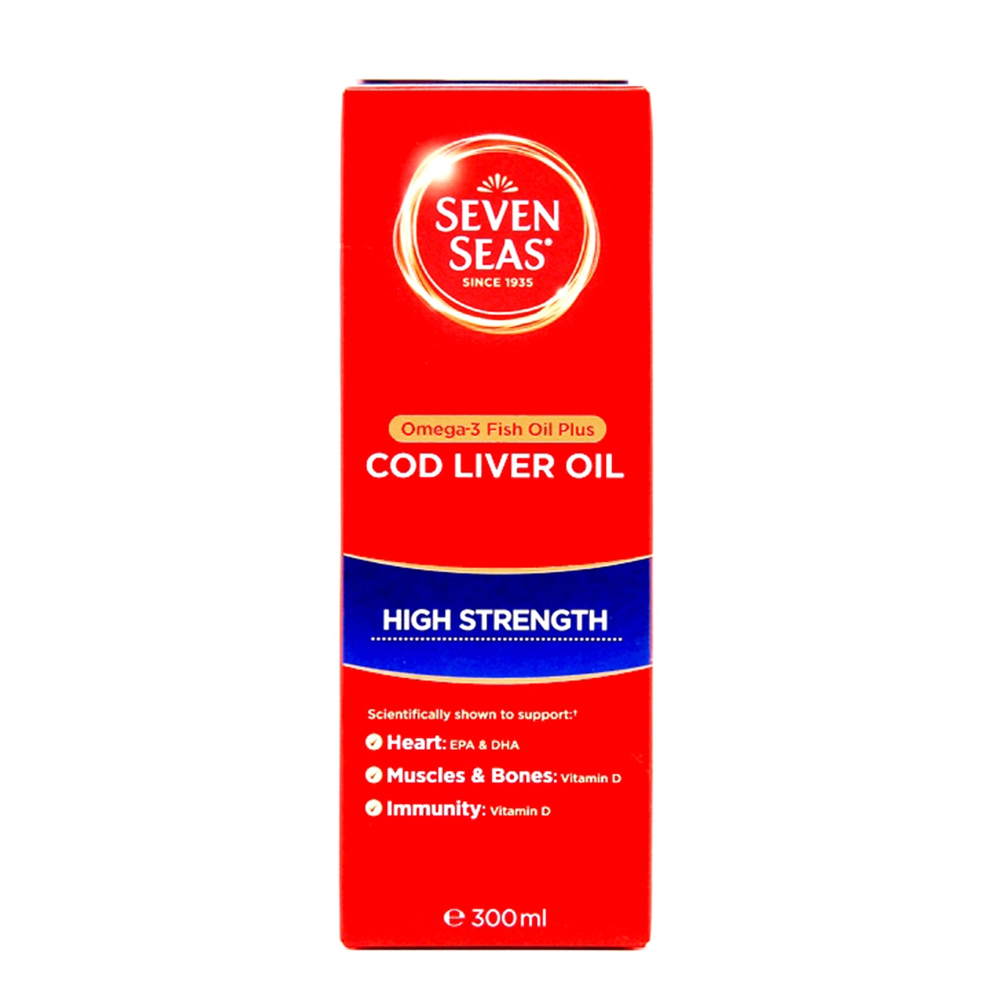 Seven Seas Pure Cold Liver Oil High Strenth 300ml