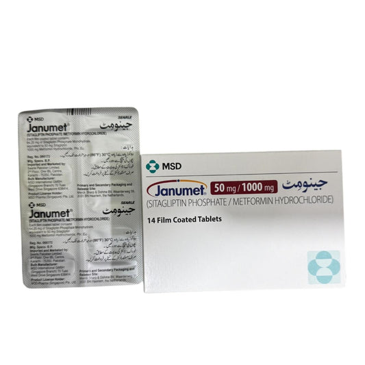 Janumet 50/1000mg Tablets