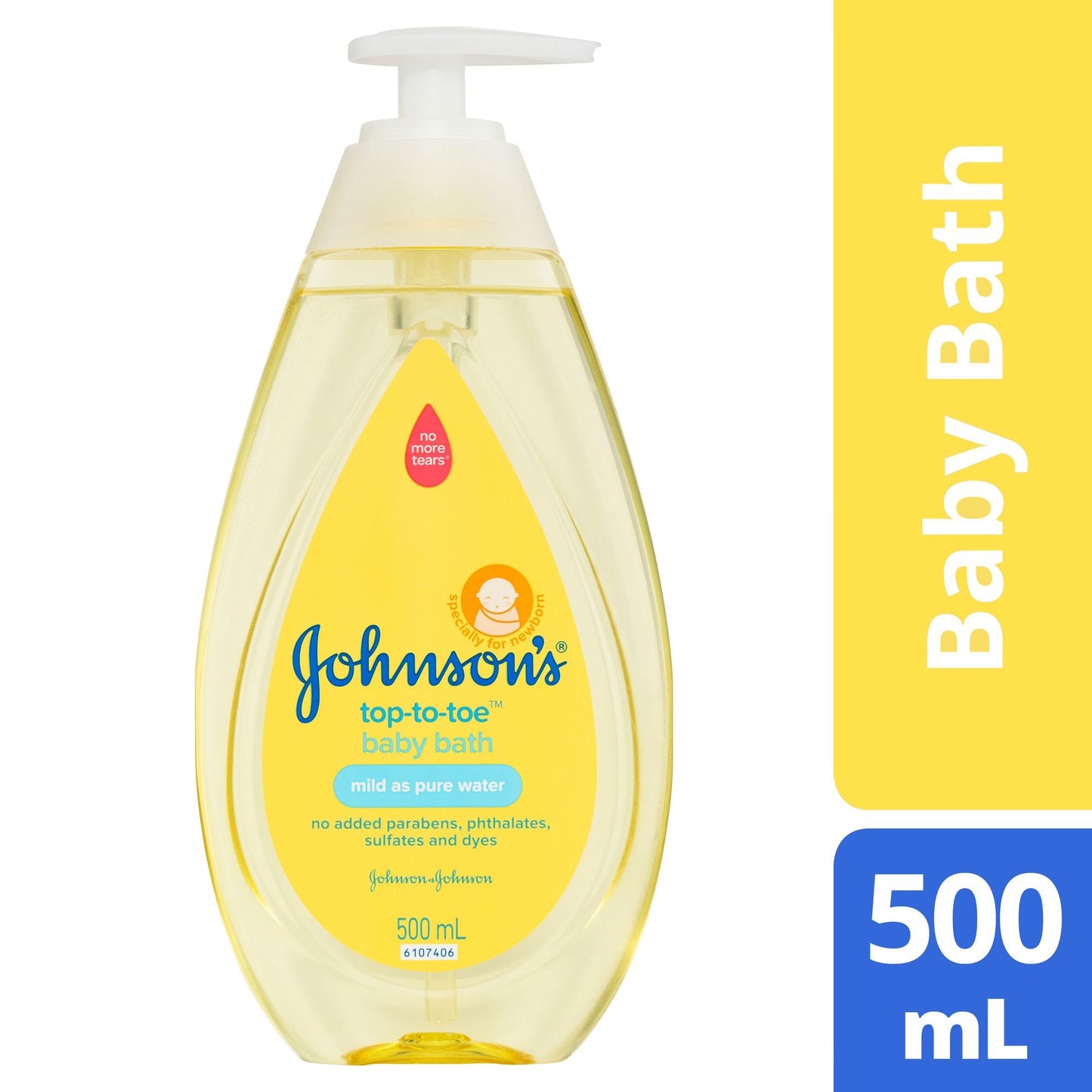 Johnsons Top TO Toe Baby Wash 500ml