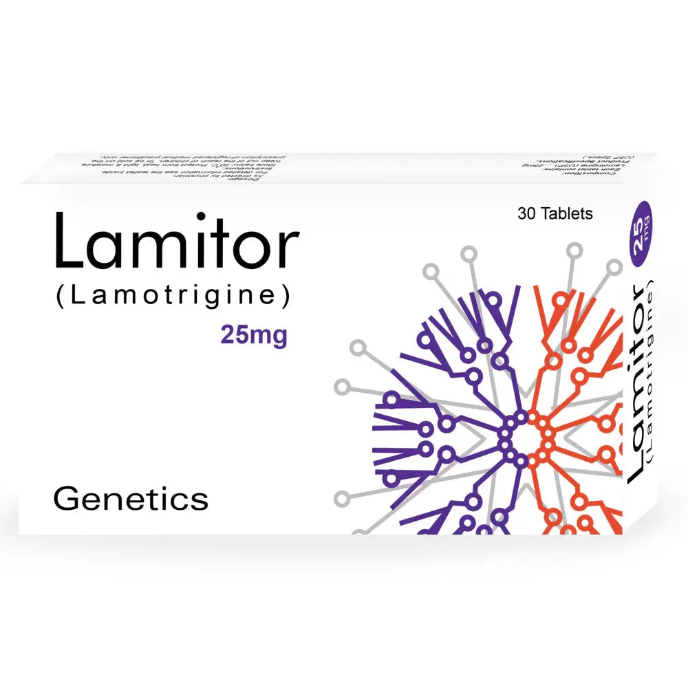 Lamitor 25mg Tablets