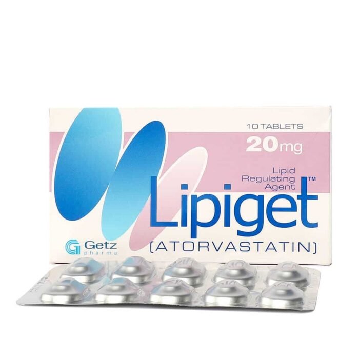 Lipiget 20mg Tablets (20s)